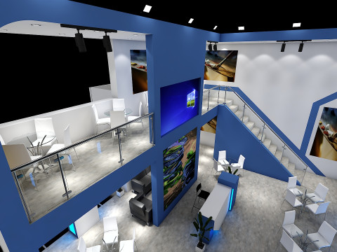 Exhibition Stand 13 Modelo 3D