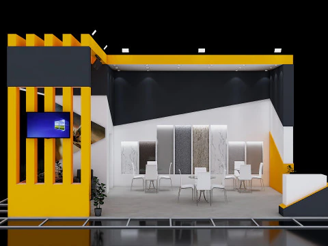 Exhibition Stand 14 3D Model