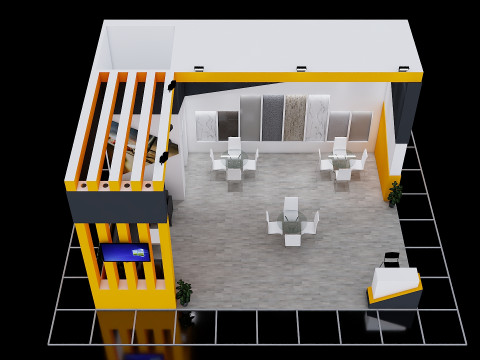 Exhibition Stand 14 3D Модель