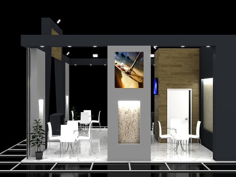 Exhibition Stand 15 Model 3D