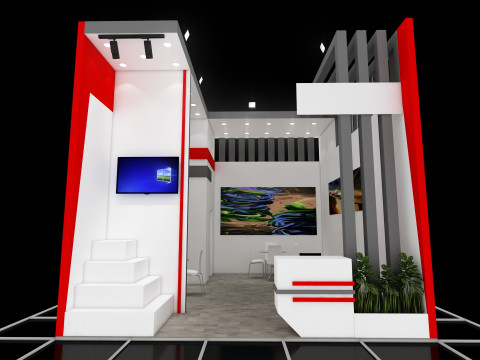 Exhibition Stand 17 3D Модель