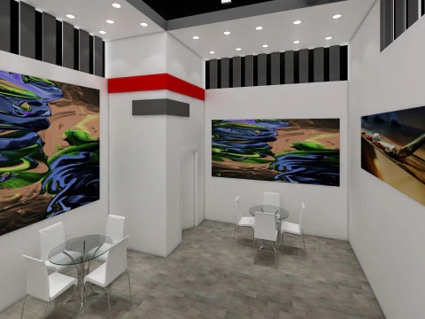 Exhibition Stand 17 3D Model