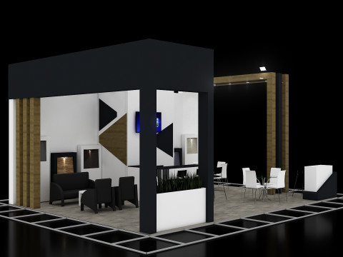 Exhibition Stand 16 3Dモデル