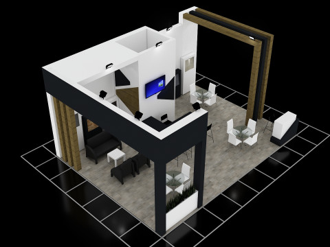 Exhibition Stand 16 3Dモデル