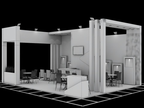 Exhibition Stand 16 3Dモデル