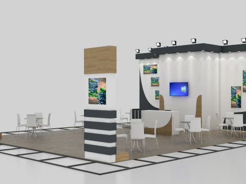 展示ブース18 3Dモデル