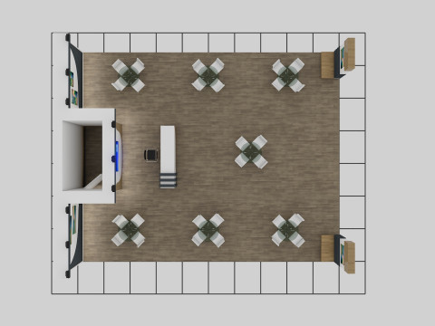 Exhibition Stand 18 3D Модель