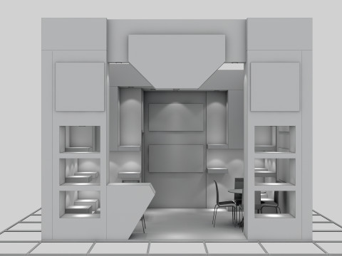 Exhibition Stand 19 3D Модель