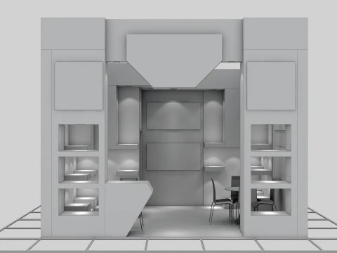 Exhibition Stand 19 3D Model