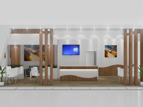 Виставковий стенд 20 3D Модель