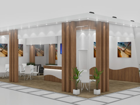 Exhibition Stand 20 3Dモデル