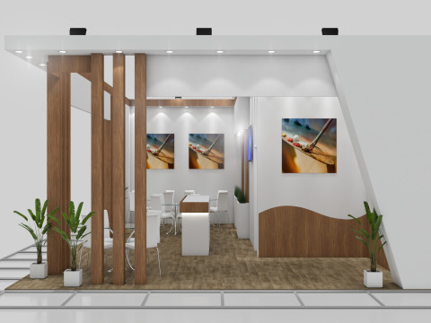Exhibition Stand 20 3Dモデル