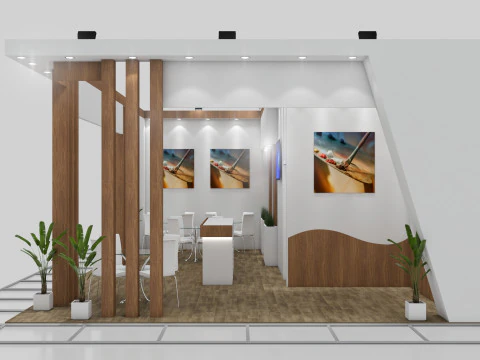 Exhibition Stand 20 3D Model