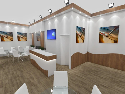 Exhibition Stand 20 3D Model