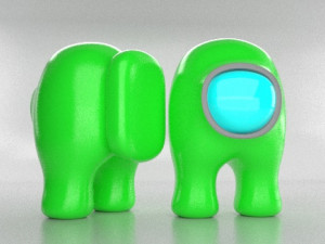 among us all pack in cinema 4d 3D 模型