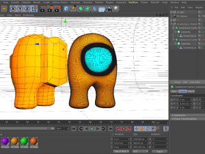 among us all pack in cinema 4d 3D 模型