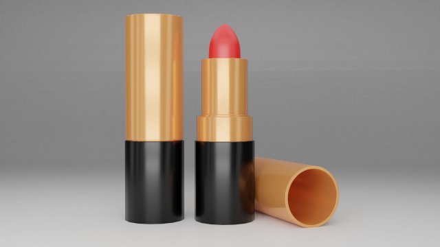 cosmetic product lipstick Modèle 3D .c4d .max .obj .3ds .fbx .stl .blend 
