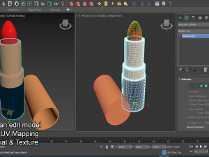 cosmetic product lipstick Modèle 3D