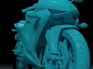 superbike honda cbr 600rr 3d printable model 3D Print Model