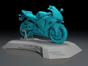 superbike honda cbr 600rr modelo 3d para impress&atilde;o Modelo de Impressão 3D