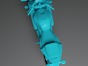 superbike honda cbr 600rr 3d printable model 3D Print Model