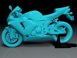 superbike honda cbr 600rr 3d printable model 3D Print Model