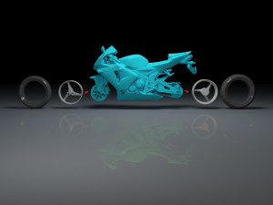 superbike honda cbr 600rr 3d printable model 3D Print Model