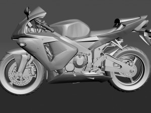 superbike honda cbr 600rr 3d printable model 3D Print Model