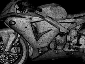 superbike honda cbr 600rr modelo 3d para impress&atilde;o Modelo de Impressão 3D