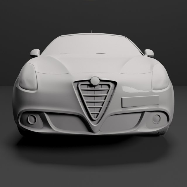 Alfa Romeo Giulietta 2019 Modelo 3D - Descargar Vehículos on