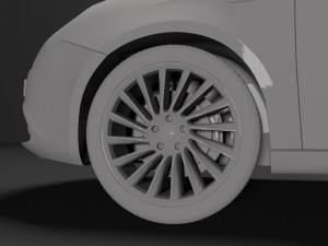 alfa romeo giulietta 2010-2019 for 3d printing 3D-printmodel