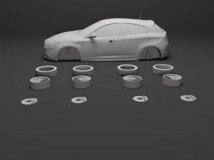 alfa romeo giulietta 2010-2019 for 3d printing 3D-printmodel