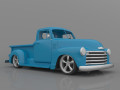 chevrolet 3100 pickup 1950 classic for 3d printing Modèles 3D en vedette