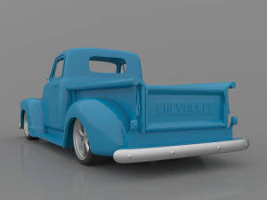 chevrolet 3100 pickup 1950 classic for 3d printing 3D Print Model