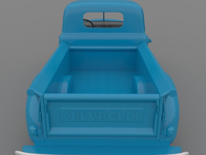 chevrolet 3100 pickup 1950 classic for 3d printing Modelo de Impressão 3D