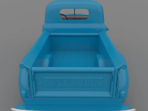 chevrolet 3100 pickup 1950 classic for 3d printing 3D Print Model