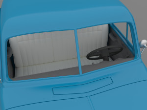 chevrolet 3100 pickup 1950 classic for 3d printing Modelo de Impressão 3D