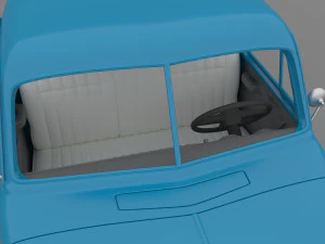 chevrolet 3100 pickup 1950 classic for 3d printing 3D Print Model