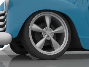 chevrolet 3100 pickup 1950 classic for 3d printing 3D Print Model
