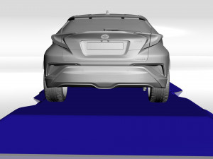 toyota c-hr 2017 3d model for 3d printing stl files 3D Baskı Modeli