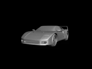 ferrari f40 for 3d print 3D Print Model