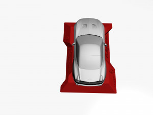 ferrari california 3d printable model 3D Baskı Modeli