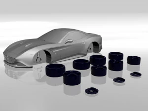 ferrari california 3d printable model 3D Print Model