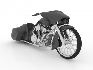 bagger chopper motorcycle for 3d print 3D Print Model