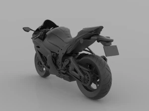 kawasaki ninja zx-10r 1000 3d printable model 3D Print Model
