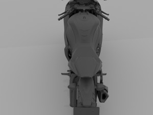 kawasaki ninja zx-10r 1000 3d printable model Modèles 3D en vedette