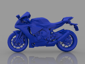 yamaha yzf r1 2015-2019 ready to print Modelo de Impressão 3D