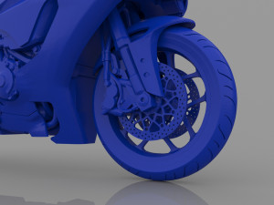yamaha yzf r1 2015-2019 ready to print Modelo de Impressão 3D