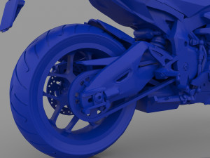 yamaha yzf r1 2015-2019 ready to print Modelo de Impressão 3D