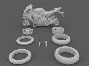 yamaha yzf r1 2015-2019 ready to print Modelo de Impressão 3D
